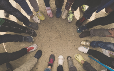 Twiga Group image of peoples feet bringing people together