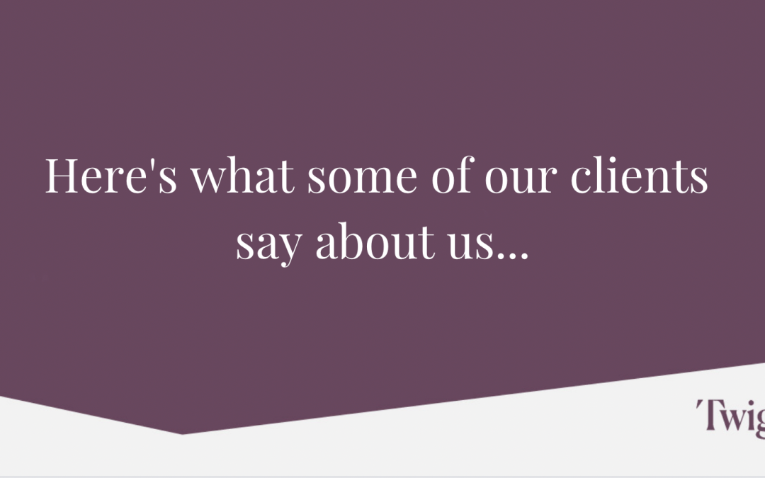 What some of our clients say…
